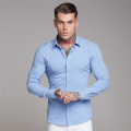 Streetwear Summer Casual Men's Shirt 2019 Men's Business Fashion Long Sleeve Shirt Jogger Brand Men's Shirt