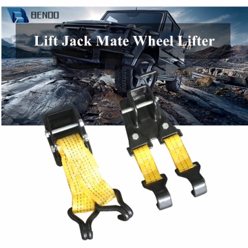 BENOO Intergrated Seperated 2.5 Ton Jack Mate Wheel Lifter Lift-Mate 4X4 Offroad Lift Heavy Duty 5000lbs Recovery Accessory