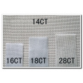 oneroom Top Quality evenweave 28CT 28ST cross stitch canvas cloth embroidery fabric white color, 28ct evenweave