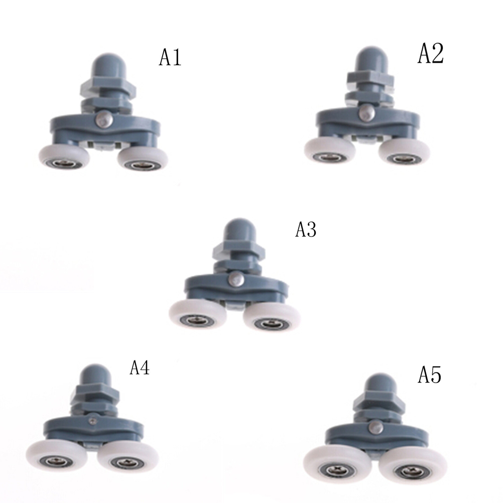 One Piece Great Shower Room Pulley Bathroom Roller Glass Door Wheels Arc Shower Room Wheel 19mm-27mm