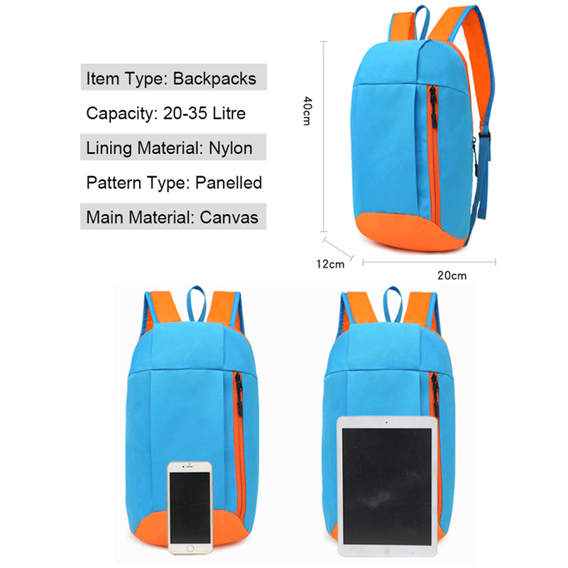 2019 Travel Sports Backpack Hiking Rucksack Unisex School bags Satchel Waterproof Fashion Leisure Daypack For Teenage Women Men