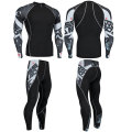 Top Nieuwe Kwaliteit Men Thermal Underwear Set Tracksuit Compression Sweat Quick Dry Underwear Thermal Mens Clothes Long Johns