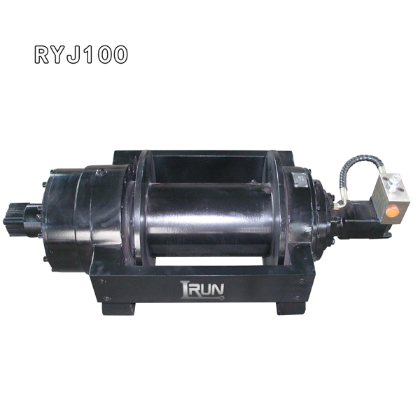 10 Ton Hydraulic Winch for small tow truck or trailer