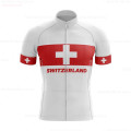 2020 Switzerland Cycling Jerseys Summer Short Sleeve Shirts Men Bicycle Clothing Maillot Ropa Ciclismo Racing Tops Bike Clothes