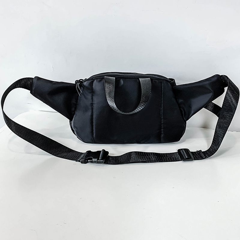 Nylon Waist Bag For Women Men Locomotive Fanny Pack Chest Packs Street Trend Shoulder Bags Unisex High Capacity Cell phone Purse