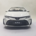 1:18 Diecast Model for Toyota Corolla 2019 White Sedan Alloy Toy Car Miniature Collection Gifts Hot Selling Altis