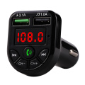 Bluetooth 5.0 Car Kit LED Display FM Transmitter Dual USB Car Charger 4.1A 2 Port USB MP3 Music Player Support TF/U Disk
