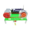 Mini Electric Generator Wheel Motor Model Energy DIY Toys For Kids LED Education Science Experiment