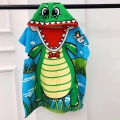 Ultra Absorbant Microfiber Towel Swimming Changing Poncho Kids Sport Swim Beach Towels Fast Dry Travel Hooded Children Bathrobe