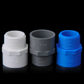 20mm 25mm 32mm 40mm 50mm ID x 1/2" 3/4" 1" 1-1/4" 1-1/2" BSP Male Thread PVC Tube Joint Pipe Fitting Adapter Water Connector