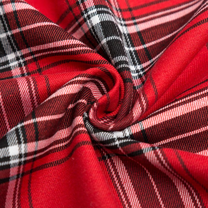 Sewing Material Of Scottish Skirt Check Polyester Fabric Cotton Yarn Dyed Weaving Fabric For Shirt And Tablecloth 50*150cm/Piece