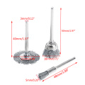 9pcs Steel brush Wire wheel Brushes Die Grinder Rotary Tool Electric Tools For The Engraver