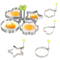 Kitchen Gadgets Cooking Tools 1Pcs Stainless Steel Fried Egg Mold Pancake Bread Fruit Vegetable Shape Decor Kitchen Accessories