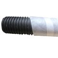 HDPE Black Perforated Corrugated Drip Pipe With Sock
