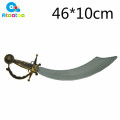 Toy Swords Halloween Costume Party Props Plastic Sword Toy Pirates Sword Foam Simulation Pirates Sword Kid Cosplay Gifts