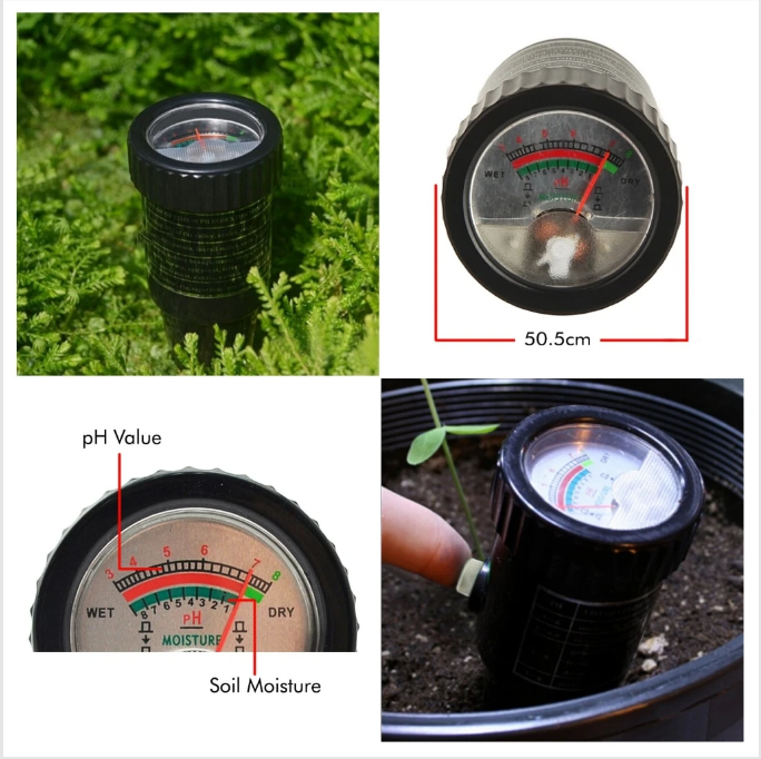ZD-05 Soil PH&Moisture Meter CE Certified Soil Temperature Humidity Sensor Electric Conductivity Soil Moisture Meter Sensor