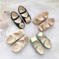 Children's Leather Shoes Pure Color Kids Shoes for Girls Autumn Little Girl Princess Baby Soft Shoe Infant Girl Grandma Shoes