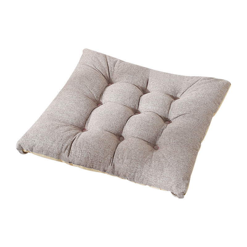 Crystal Velvet/Cotton Floor Cushion Office Sedentary Seat Chair Cushion Winter Stool Pads Soft Butt Cushion Sofa Throw Pillow