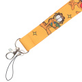 CA223 Wholesale 20pcs/lot Cat 2019 New Lanyard Key Strap for Phone Keys Cartoon Lanyards ID Badge With Key Ring Holder