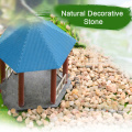 100g Natural River Decorative Stone Marbles for Succulent Bonsai Fish Tank No Vase Plant Home Garden Decor White