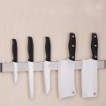 Magnetic Self-adhesive Knife Holder Stand Stainless Steel Block Wall Mounted Easy Storage Knife Rack Strip For Kitchen Utensil