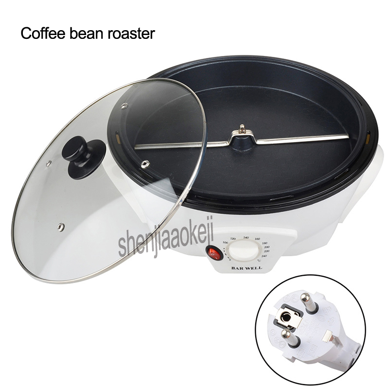 New listing Coffee bean Roaster household/commercial dual-use coffee bean baking machine Coffee Roasting beans machine 220-240v