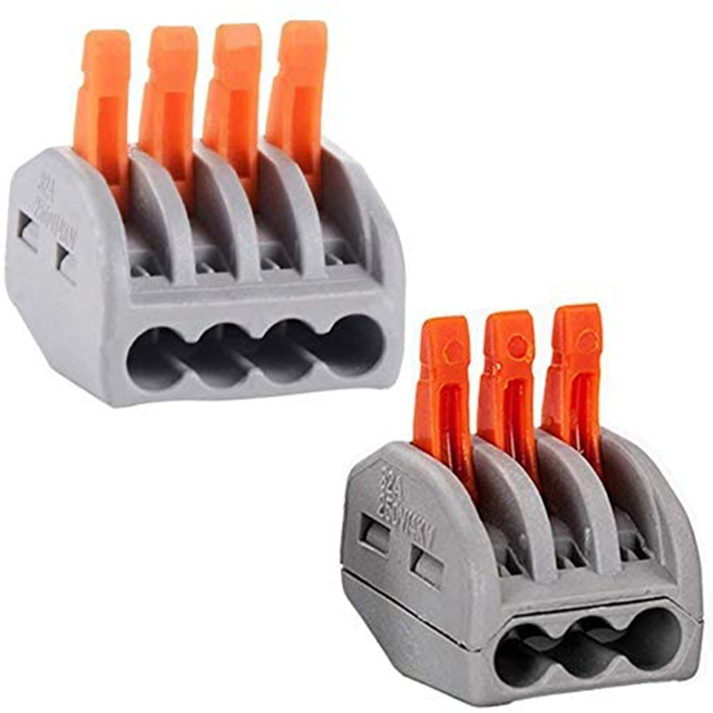 Universal Terminals Electrical Cable Wire Connector Push-in Terminal Block Universal Fast Terminal Wiring Cable Connectors