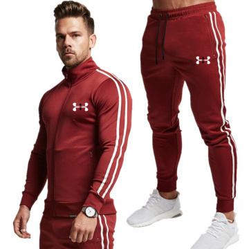 Men Sweatsuit 2020 Spring Autumn Male Sporting Suit Jacket Sweatshirt+Pants Sportswear Two Piece Set Tracksuit For Men Clothes