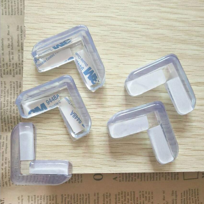 4Pcs Child Baby Silicone Safety Protector Table Corner Protection From Children Anticollision Edge Corners Guards Cover for Kids