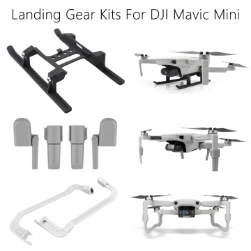 Landing Gear For DJI Mavic Mini Drone Safety Height Folding Extender Support Protector Extensions Accessory for DJI