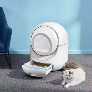 Cat Self-cleaning Half Automatic Litter Box Cat Toilet
