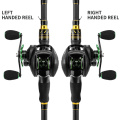 LINNHUE Best Baitcasting Reel BS2000 8.1:1High Speed Fishing Reel 8KG Max Drag Reinforced Reel Drag Reel Carp Drag Reel Fishing