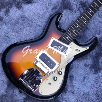 Custom JR Guitar Mos Model Metallic Electric Guitar in Sunburst