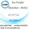 Shenzhen Port LCL Consolidation To Belize
