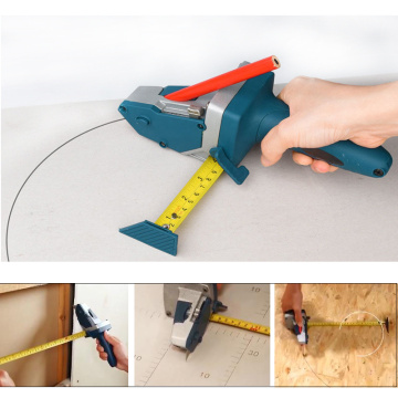 Gypsum Board Tool Drywall Cutting Artifact Tools with Scale Woodwork Tile Contractor Cut Cement Board Locator