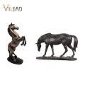 VILEAD 17cm 31.5cm Resin Horse Statue Europe Horse To Successful Lucky Figurines Creative Animal Ornament Decoration Hogar Craft