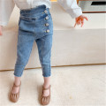 Baby Girl Jeans For Kids Trousers Casual Girl Denim Pants Kids Jeans Children Bottoms Girls Jeans Pants Kids Clothing Trousers