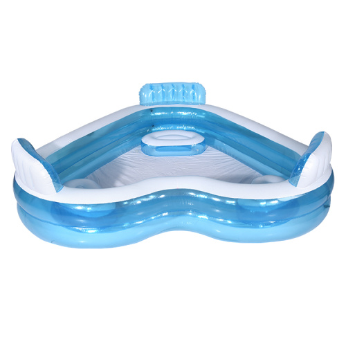 Heart-shaped backrest swimming pool inflatable family pool for Sale, Offer Heart-shaped backrest swimming pool inflatable family pool