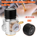 Sodastream CO2 Mini Gas Regulator CO2 Charger Kit Bar Tool 0-90 PSI Gauge for European Soda stream Beer Kegerator CO2 Charg-er