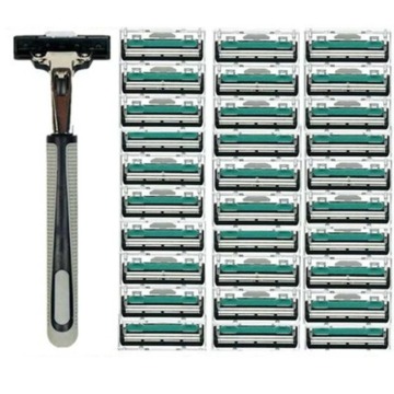 1/30PCS 2 Layers Quality Shaving Machine Safety Razor Blades Manual Shaver Shaver Face Care Beard Hair Remover
