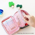 Cute Portable Mini Outdoor First Aid Travel Medicine Package Emergency Kit Pill Storage Bag Small Organizer Camping Survival