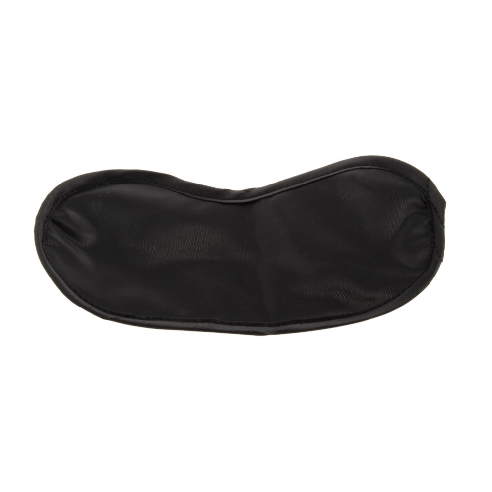 1pc Black Sleeping Eye Mask Eyeshade Blindfold Relaxing Travel Sleep Aid Cover Light Guide Health Care Drop Shipping