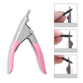 1 Pcs false Nail Clipper manicure Clamp Clippers Special type U word Cut false Manicure Tools Cut clipper Nail Manicure tools