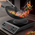 High Power 2800W Induction Cooker Intelligent 6D Waterproof Black Crystal Panel Commercial Induction Cooktop Cooker Household