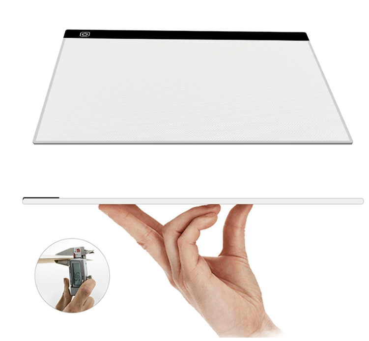 adjustable led slim tattoo light box