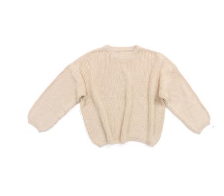 Free Shippimg Baby Solid Casual Basic Sweater, Crewneck Thick Kids Slouchy Soft Wool Clothing for Boys, Girls