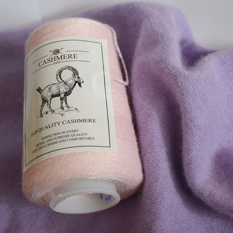 high-quality Fine Cashmere Yarn Crochet Wool Line for knitting Thread Genuine Hand-knit pure Cashmere Woven Yarn Soft Warm 400g