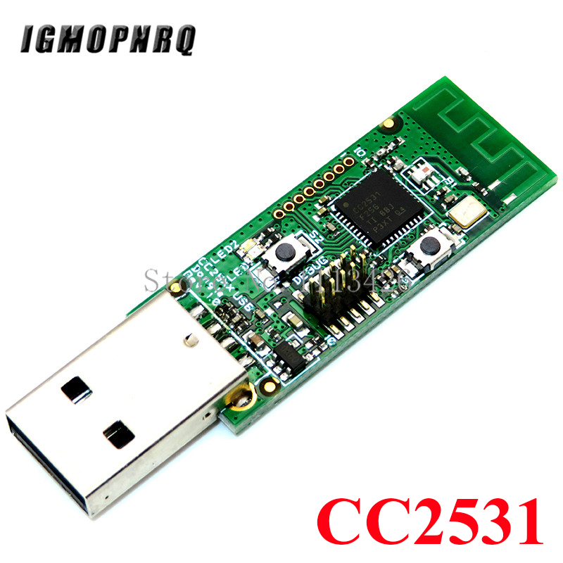 SmartRF04EB CC1110 CC2530 Downloader CC2531 2540 Wireless Zigbee Sniffer Bare Board Bluetooth 4.0 Dongle Capture Packet Module