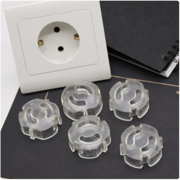 5pcs/lot Europe Power Socket Electrical Outlet Cover Protection Children Baby Safety Anti Electric Shock Plugs Protector Cover