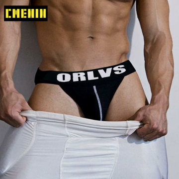 CMENIN Sexy Men Underwear Jocsktrap Modal Hollow Mesh Breathable Briefs Men Underpants G String Thong Men Underwear Jock Strap